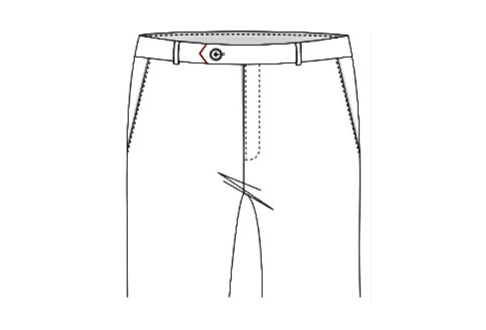 Regular Waistband Trouser