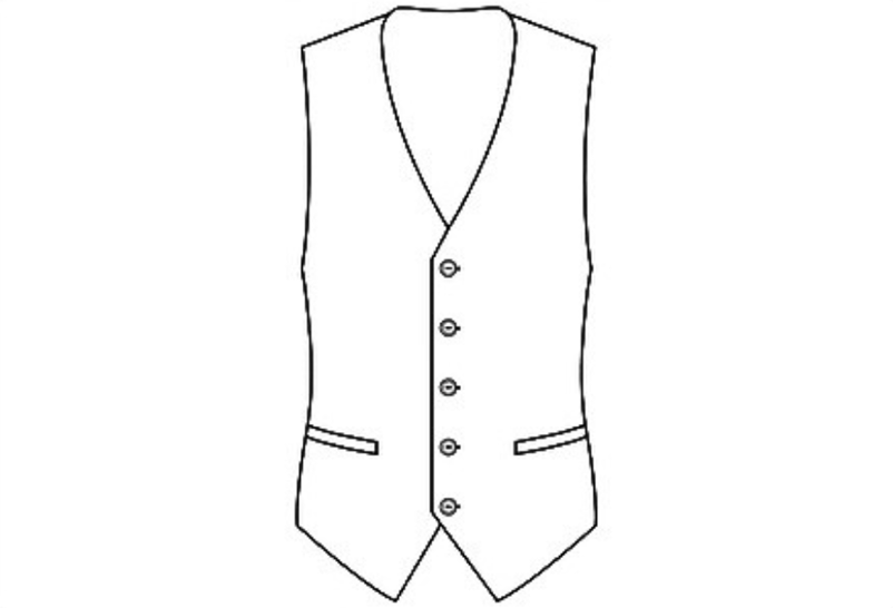 Single Breasted Normal Waistcoat