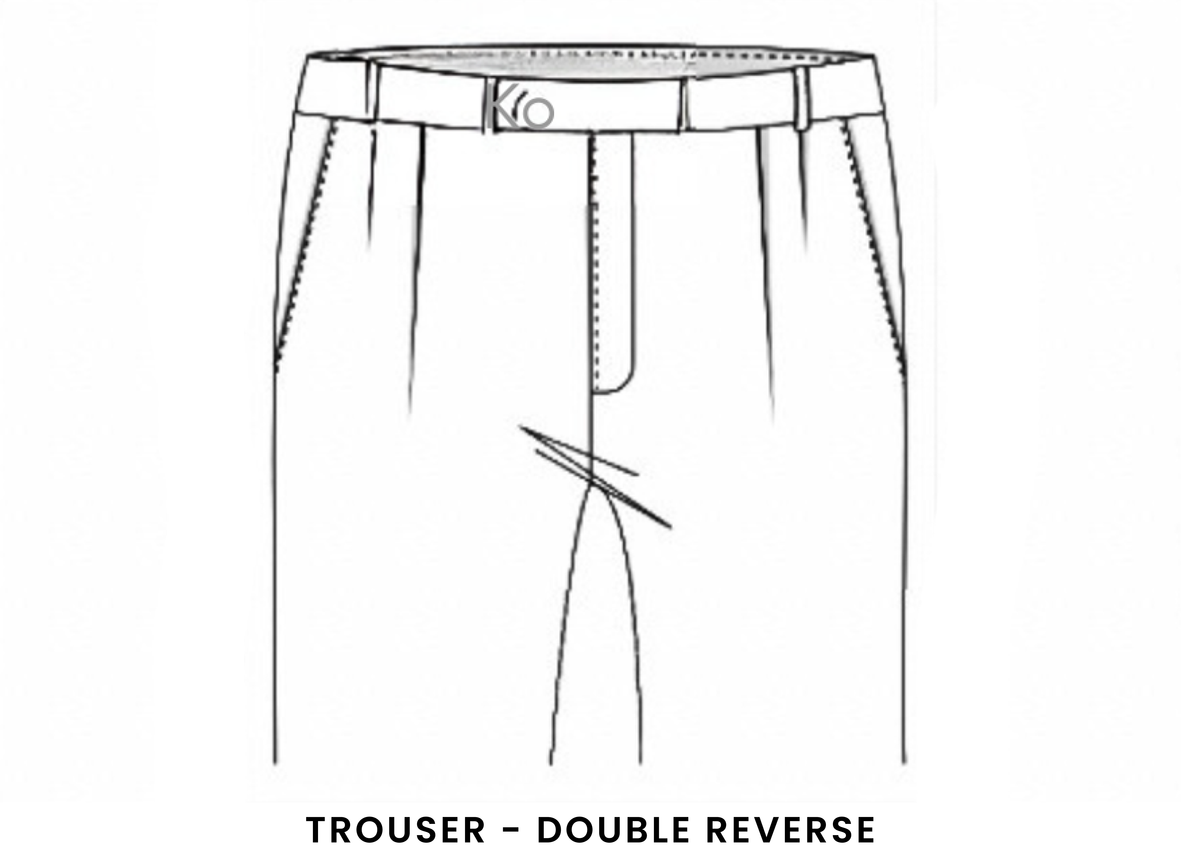 Double Reverse Trouser