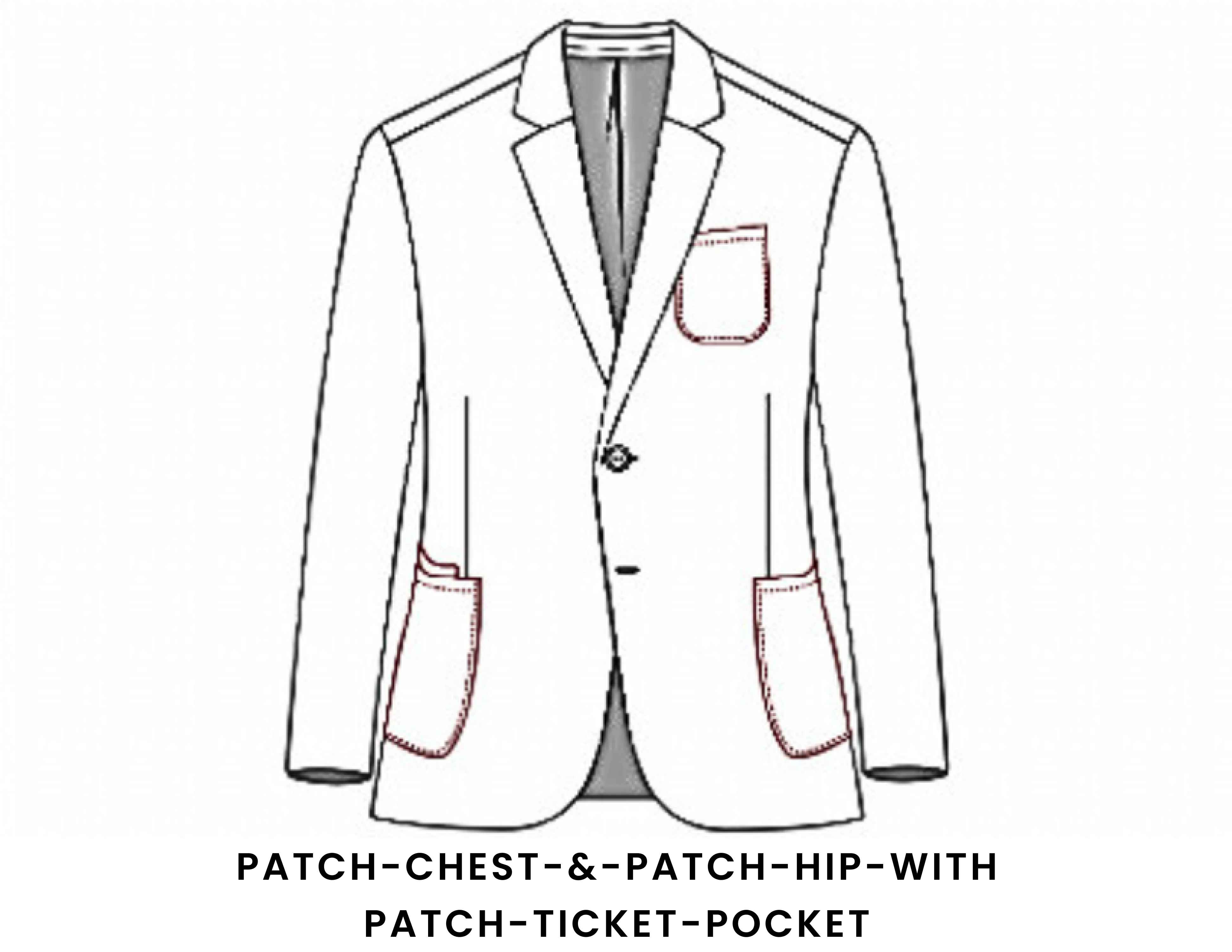 Patch Chest & Patch Hip With Patch Ticket Pocket